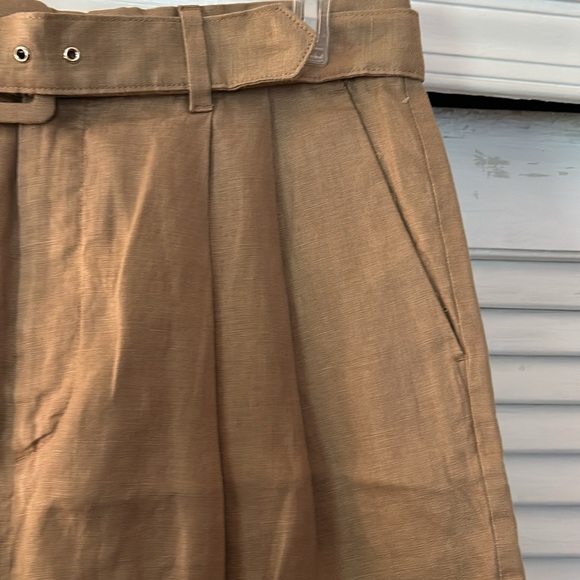 Banana Republic Linen Pleated Shorts - Picture 3 of 5